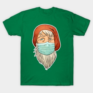 Santa Wearing Mask T-Shirt